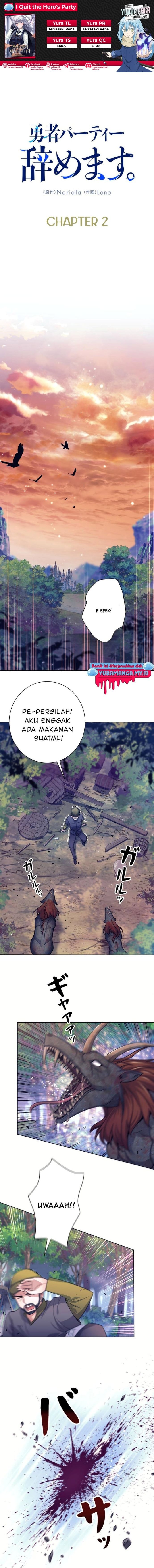 Baca I Quit The Heros Party - Chapter 2 halaman 1