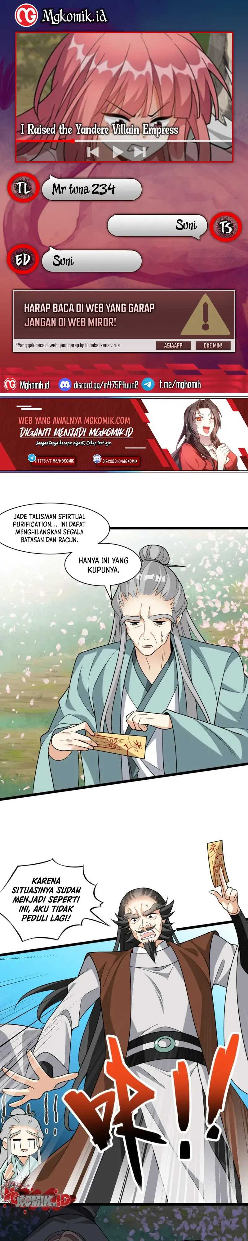 Baca I Raised the Yandere Villain Empress - Chapter 20 halaman 1