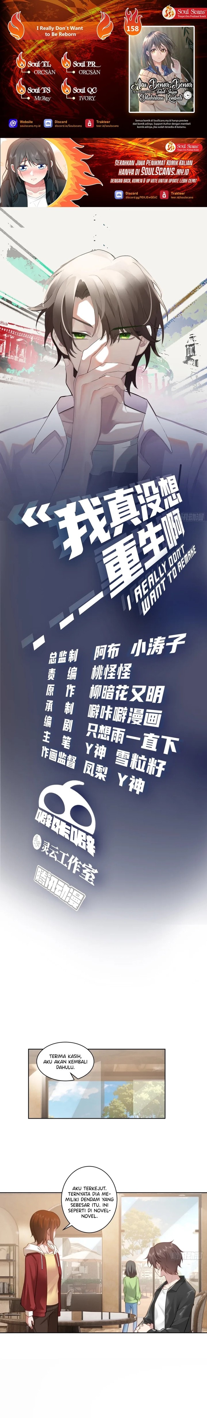 Baca As The Richest Man, I Really Don't Want To Be Reborn - Chapter 158 halaman 1