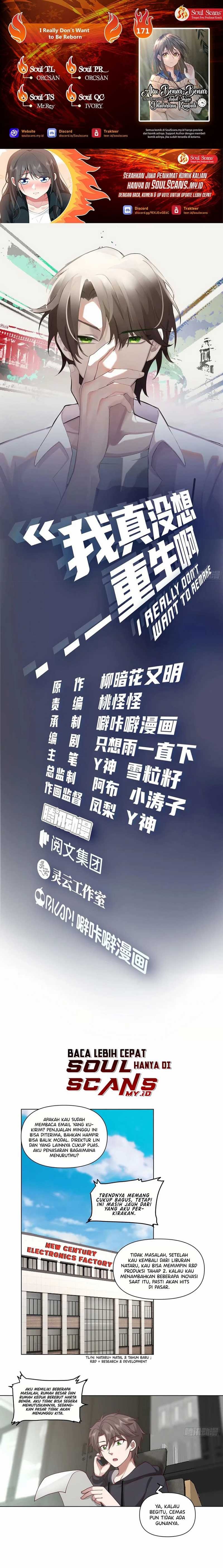 Baca As The Richest Man, I Really Don't Want To Be Reborn - Chapter 171 halaman 1