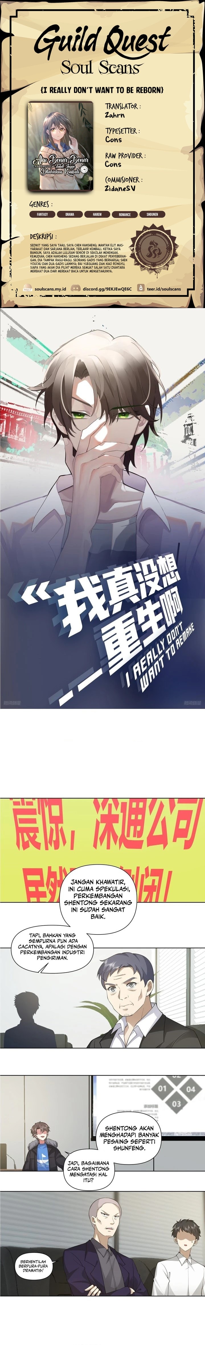 Baca As The Richest Man, I Really Don't Want To Be Reborn - Chapter 199 halaman 1