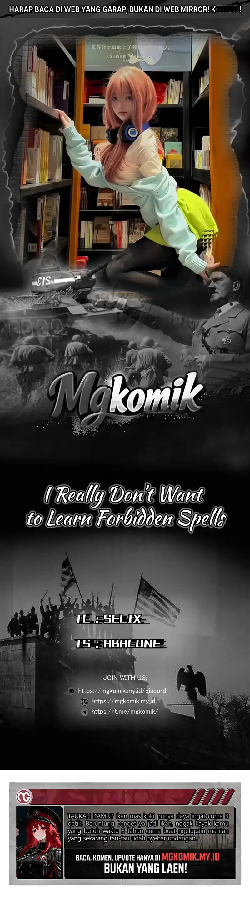 I Really Don't Want to Learn Forbidden Spells Chapter 125 - Page 1