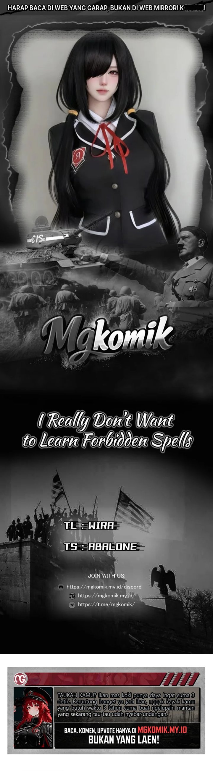 Baca I Really Don’t Want to Learn Forbidden Spells Chapter 126 Bahasa Indonesia page 6