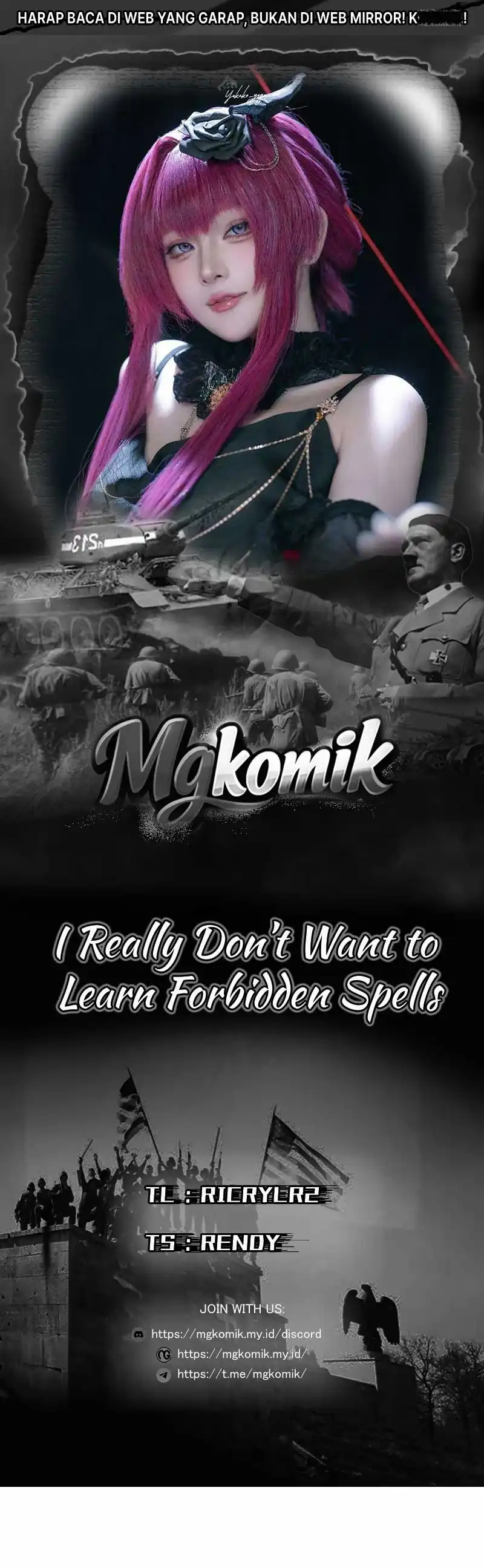 I Really Don't Want to Learn Forbidden Spells Chapter 129 - Page 1