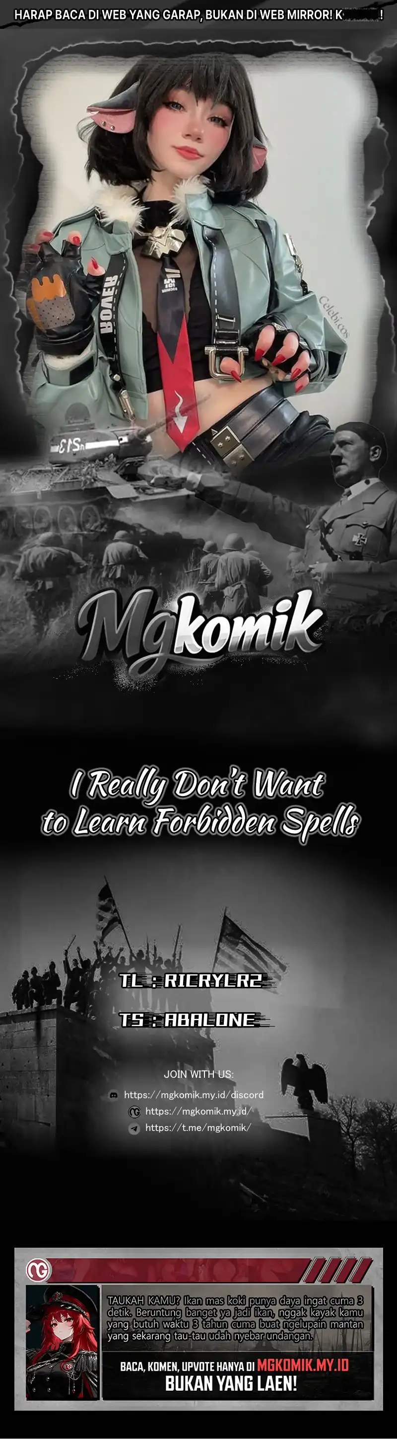 I Really Don't Want to Learn Forbidden Spells Chapter 130 - Page 1
