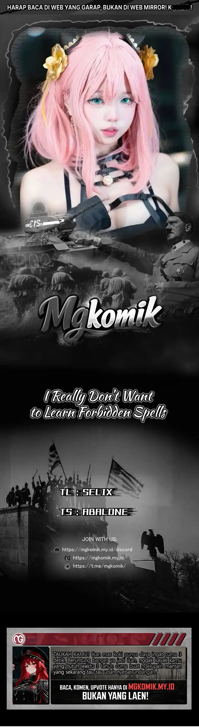 I Really Don't Want to Learn Forbidden Spells Chapter 134 - Page 1