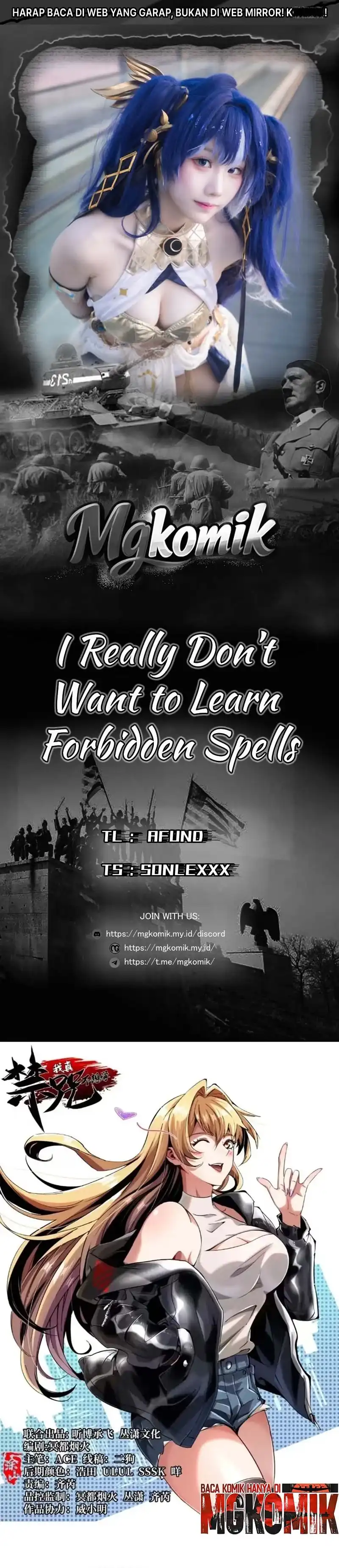 I Really Don't Want to Learn Forbidden Spells Chapter 135 - Page 1