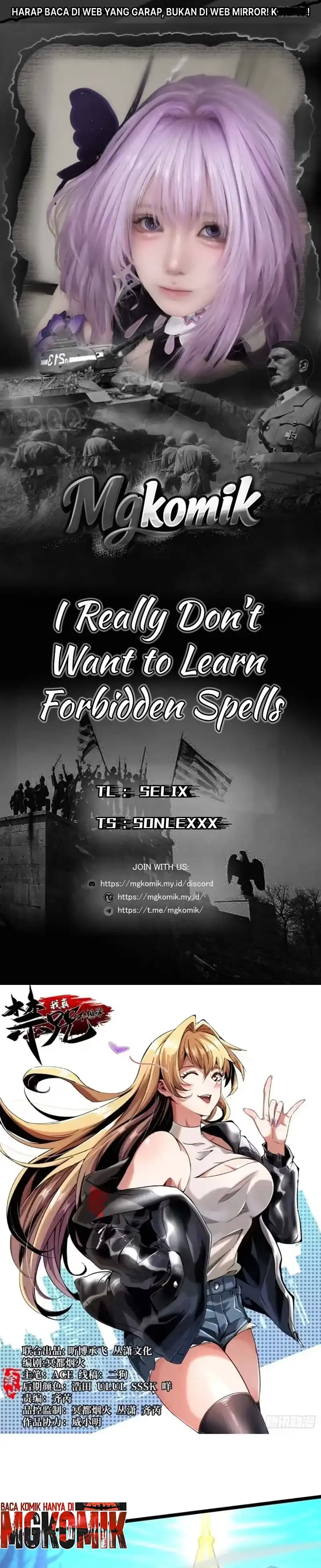 I Really Don't Want to Learn Forbidden Spells Chapter 138 - Page 1