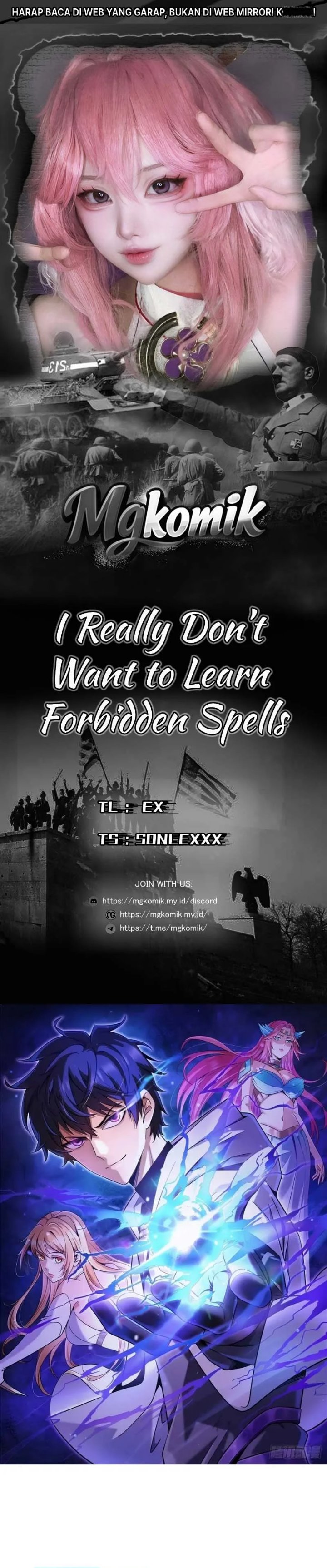 I Really Don't Want to Learn Forbidden Spells Chapter 139 - Page 1