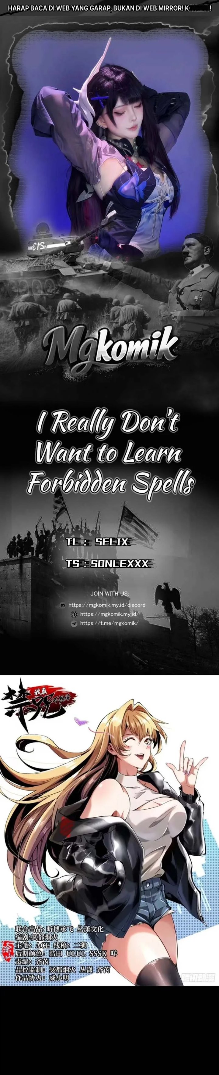 I Really Don't Want to Learn Forbidden Spells Chapter 141 - Page 1