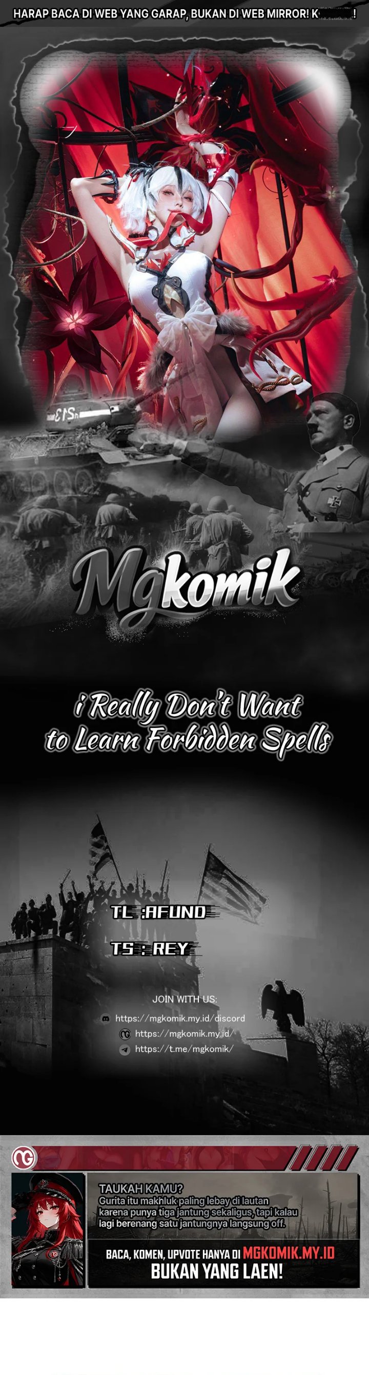 I Really Don't Want to Learn Forbidden Spells Chapter 145 - Page 1