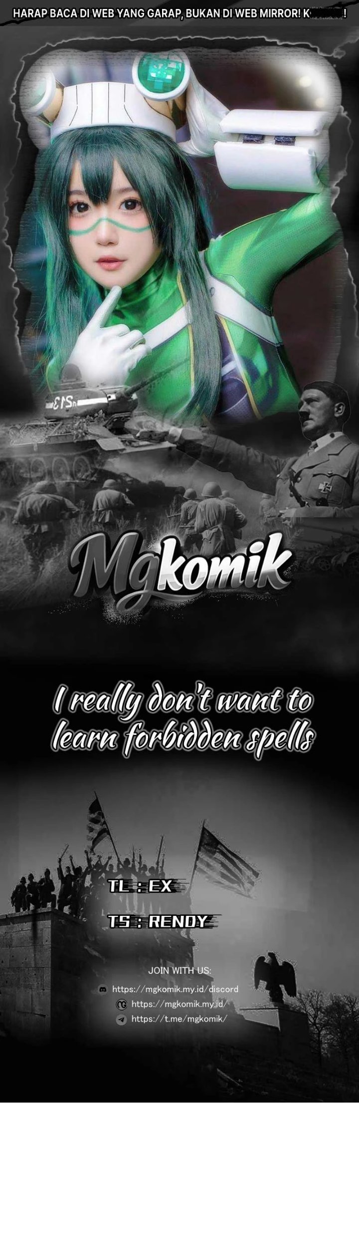 I Really Don't Want to Learn Forbidden Spells Chapter 158 - Page 1