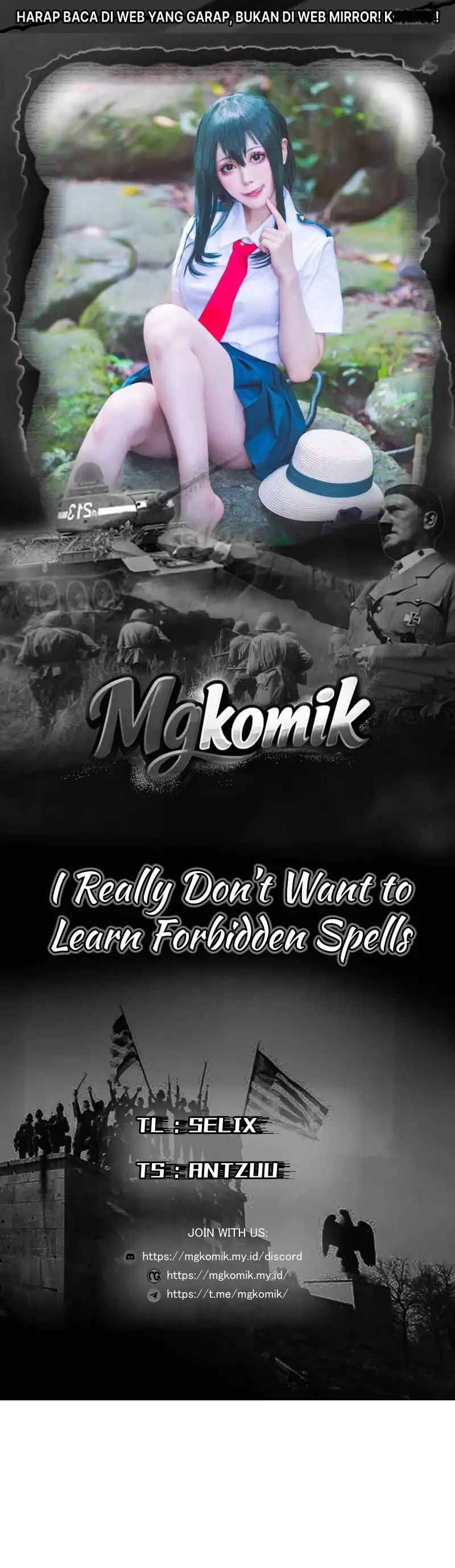 I Really Don't Want to Learn Forbidden Spells Chapter 165 - Page 1