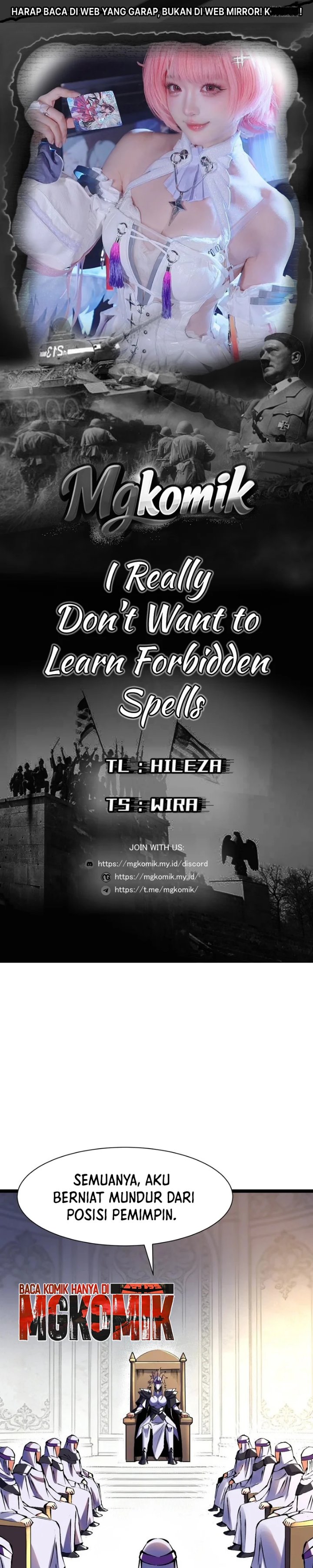 I Really Don't Want to Learn Forbidden Spells Chapter 175 - Page 1