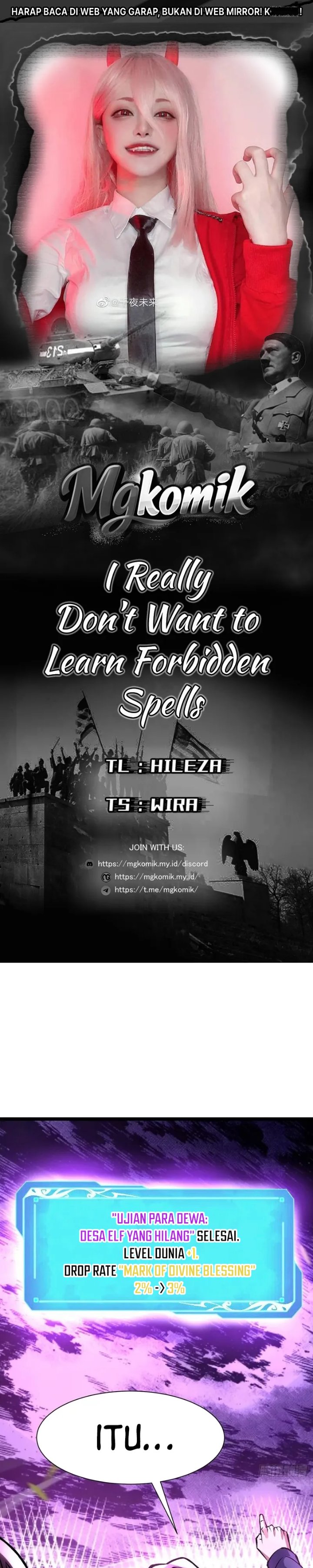 I Really Don't Want to Learn Forbidden Spells - Chapter 178 - Page 1