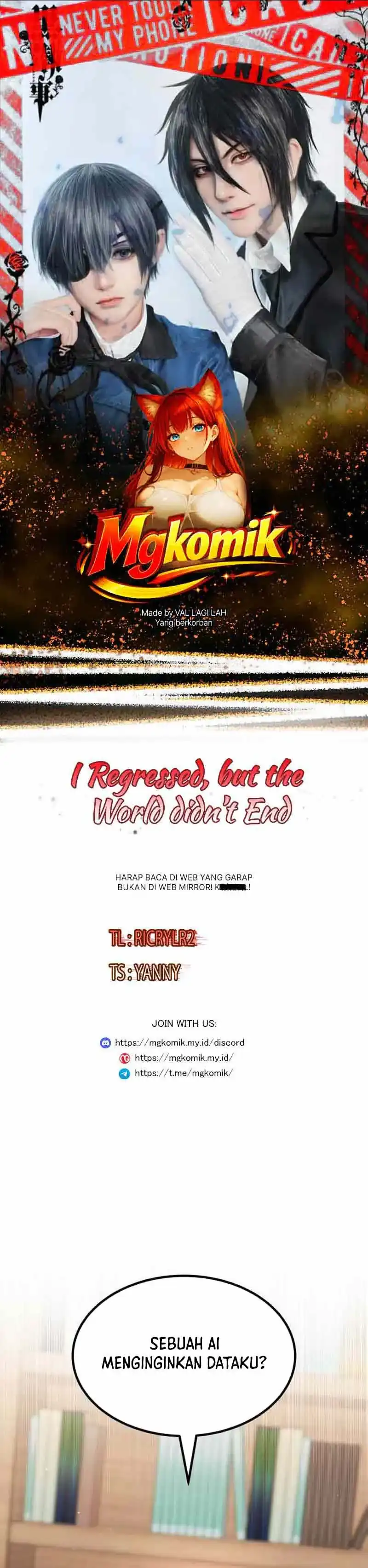 Baca I Regressed, but the World didn't End - Chapter 55 halaman 1