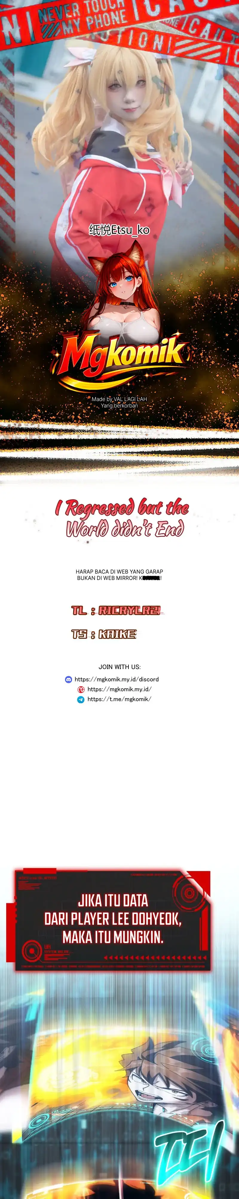 Baca I Regressed, but the World didn't End - Chapter 57 halaman 1