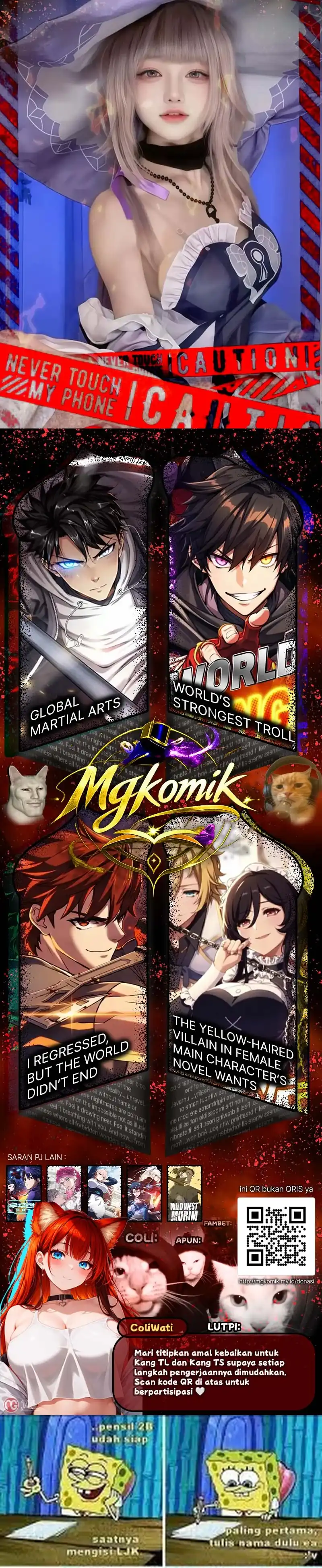 Baca I Regressed, but the World didn't End - Chapter 59 halaman 56