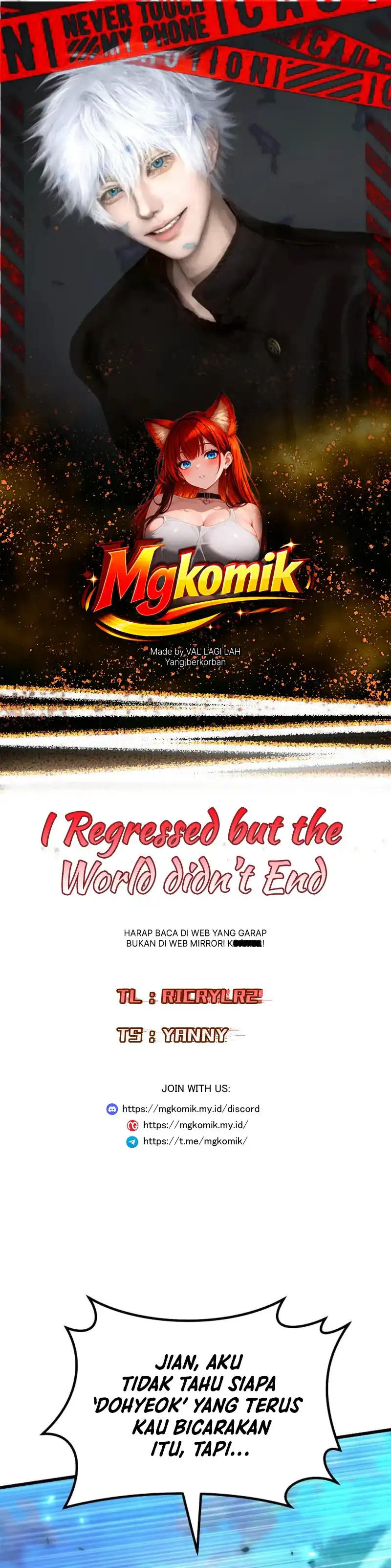 Baca I Regressed, but the World didn't End - Chapter 61 halaman 1