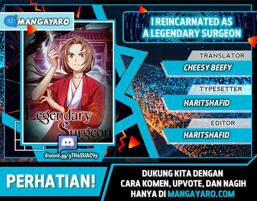 Baca I Reincarnated as a Legendary Surgeon - Chapter 16 halaman 1