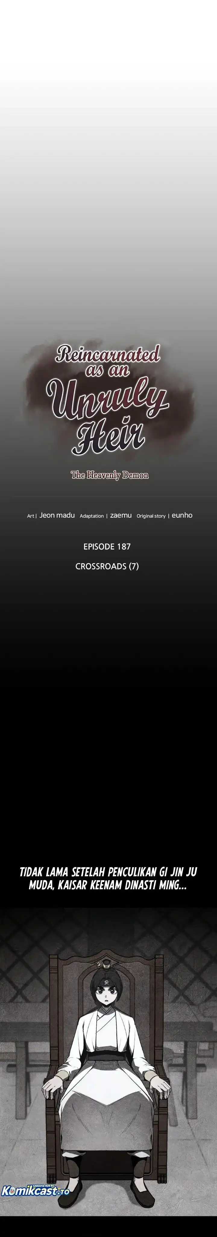 Baca I Reincarnated As The Crazed Heir - Chapter 187 halaman 11