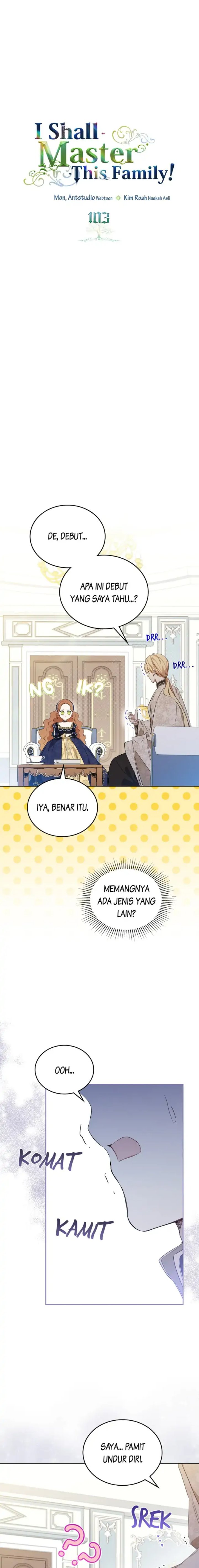 Baca I Shall Master This Family! - Chapter 103 halaman 1