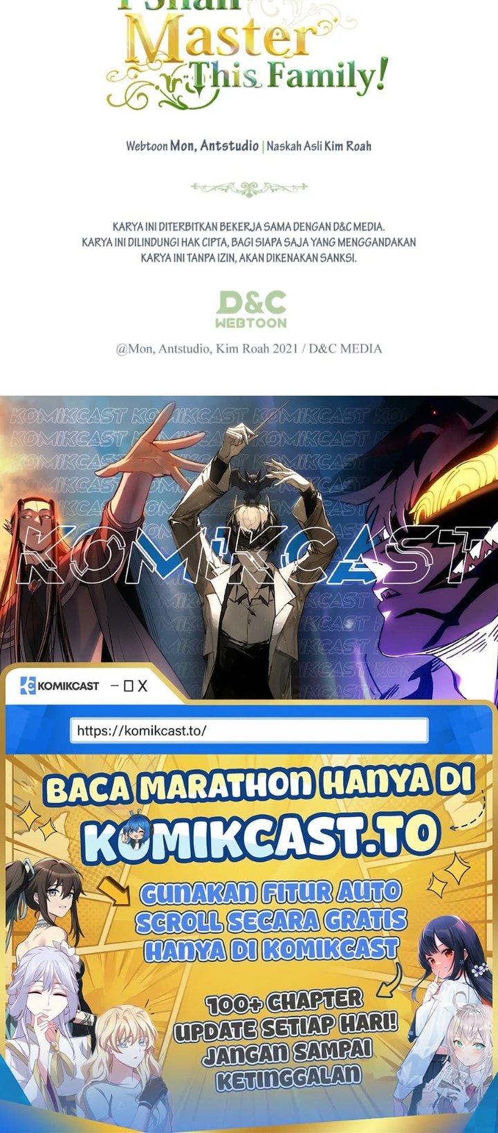 Baca I Shall Master This Family! - Chapter 144 halaman 182