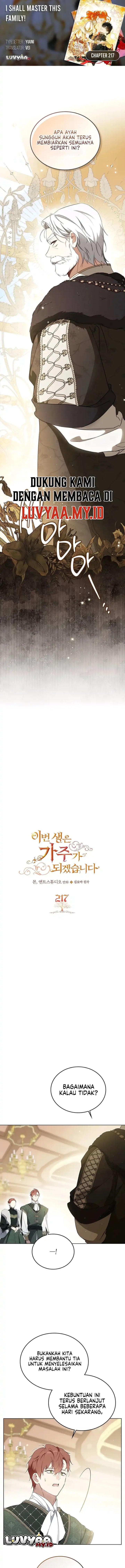 Baca I Shall Master This Family! - Chapter 217 halaman 1