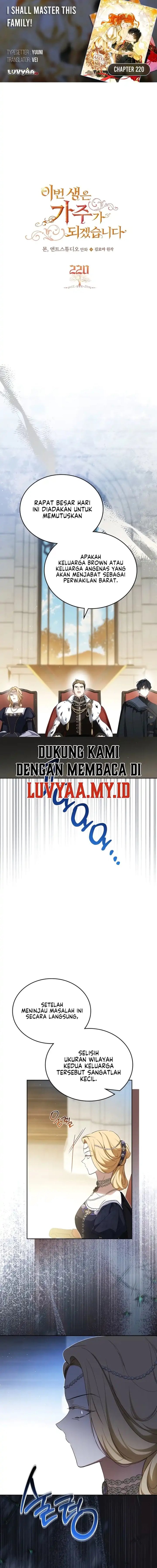 Baca I Shall Master This Family! - Chapter 220 halaman 1