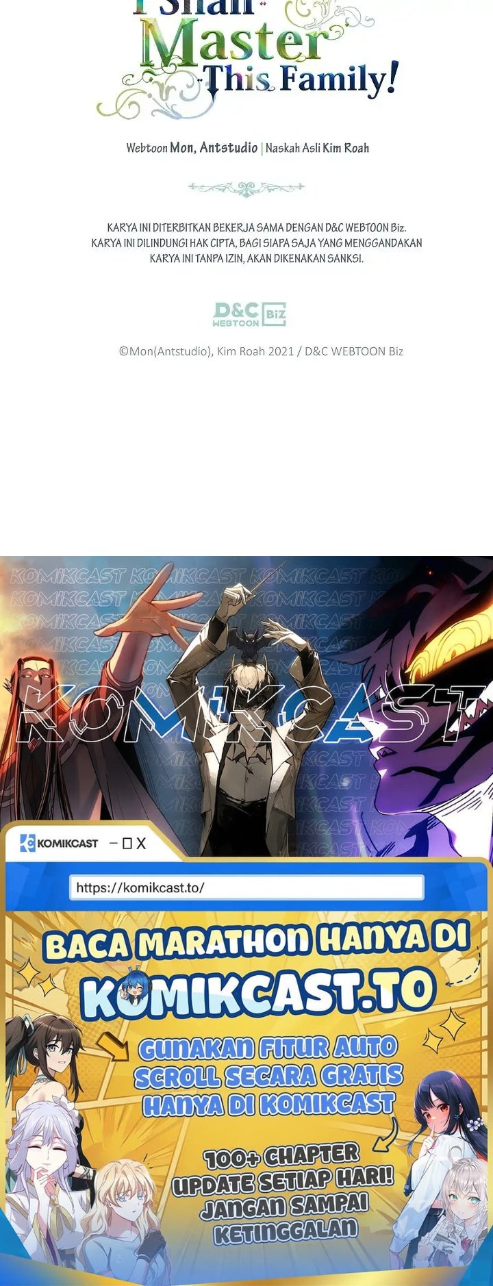 Baca I Shall Master This Family! - Chapter 61 halaman 198