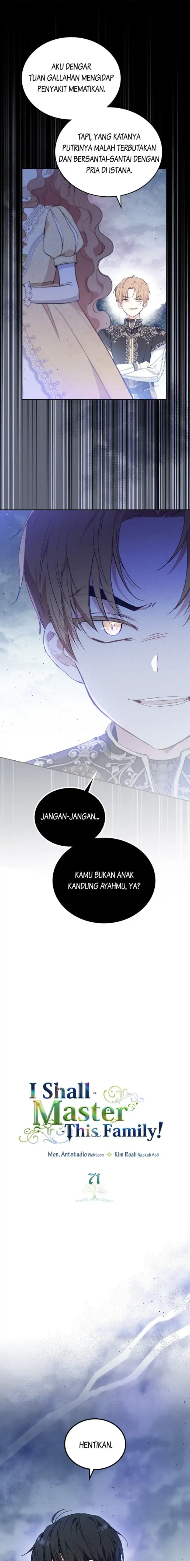 Baca I Shall Master This Family! - Chapter 71 halaman 1