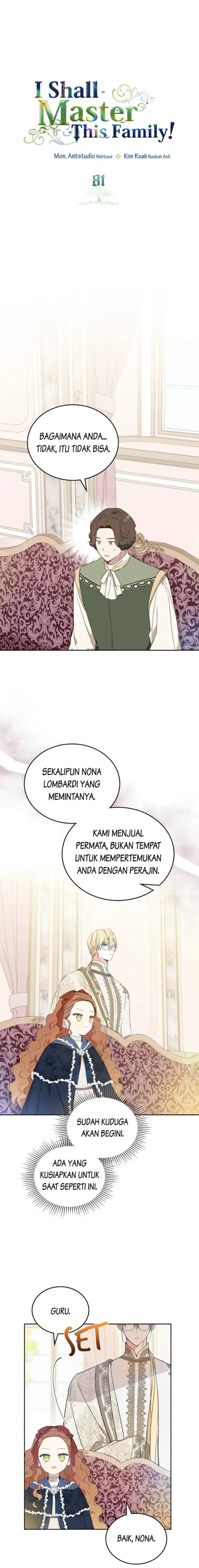 Baca I Shall Master This Family! - Chapter 81 halaman 1