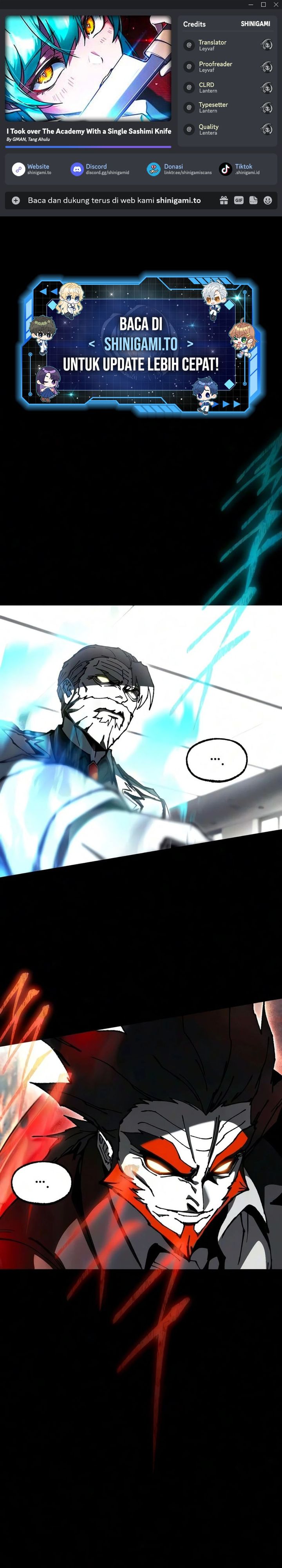 Baca I Took over The Academy With a Single Sashimi Knife - Chapter 79 halaman 1