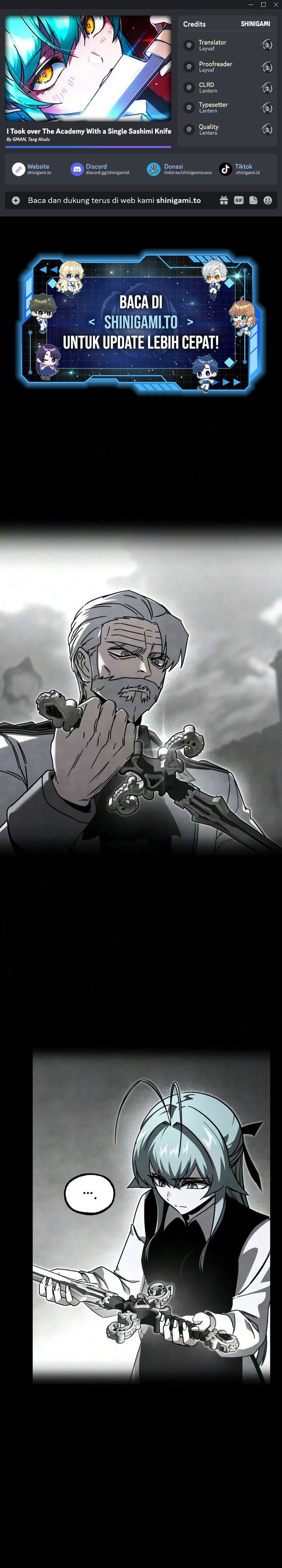 Baca I Took over The Academy With a Single Sashimi Knife - Chapter 81 halaman 1