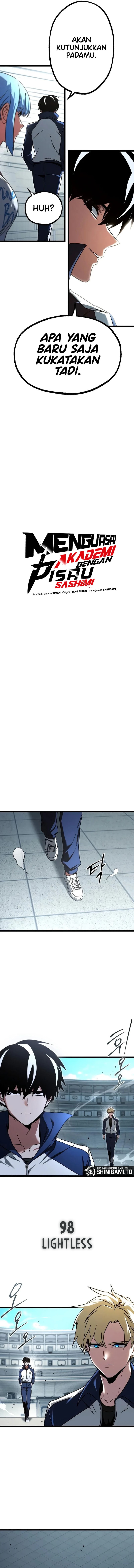I Took over The Academy With a Single Sashimi Knife Chapter 98 - Page 8