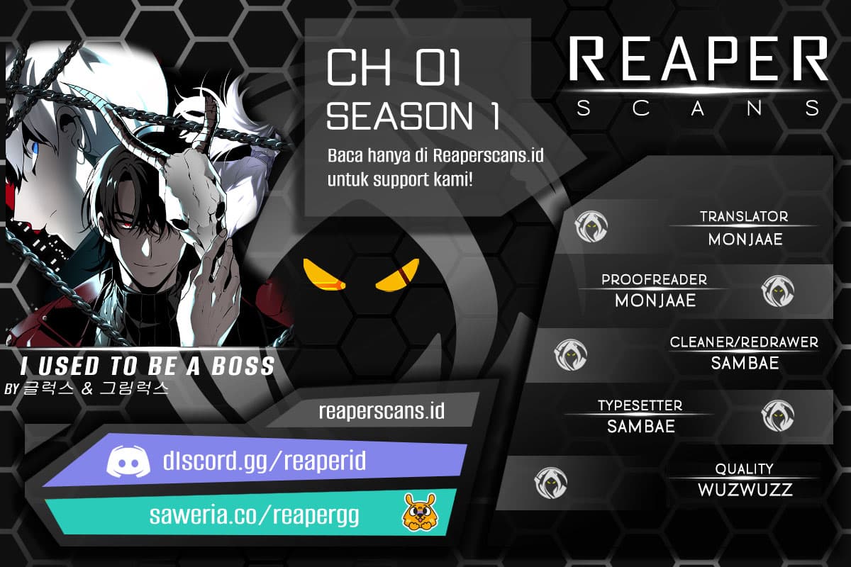 Baca I Used to Be a Boss - Chapter 1 halaman 1