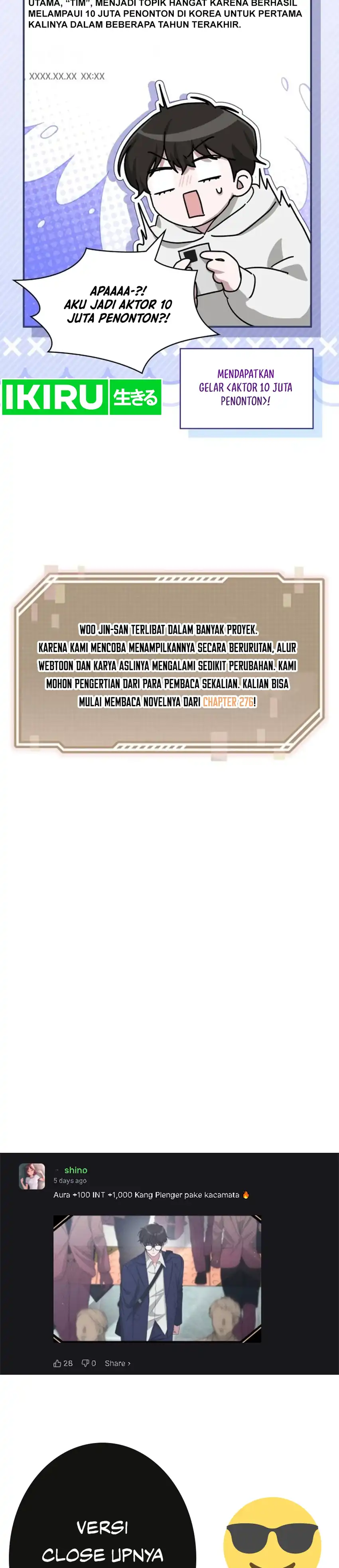 I Was Mistaken As a Monstrous Genius Actor chapter 108 halaman 33
