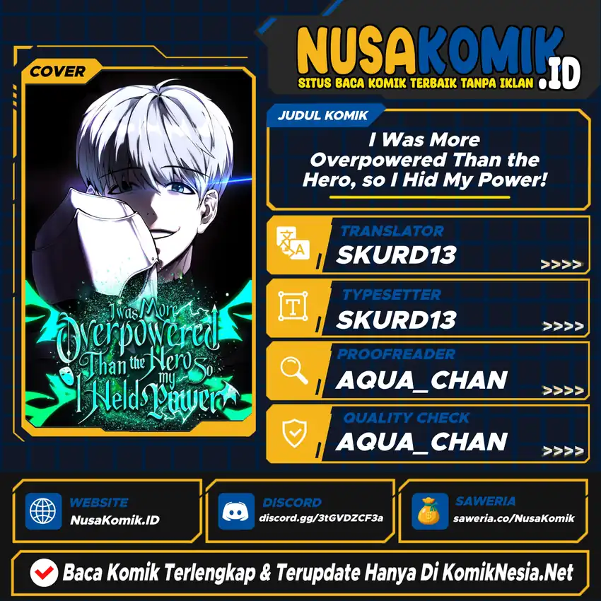 Baca I Was More Overpowered Than the Hero, so I Hid My Power! - Chapter 113 halaman 1