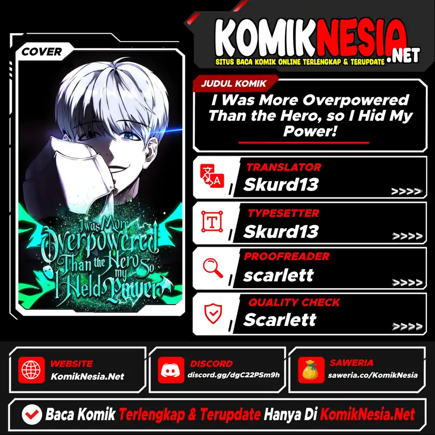 Baca I Was More Overpowered Than the Hero, so I Hid My Power! - Chapter 114 halaman 1