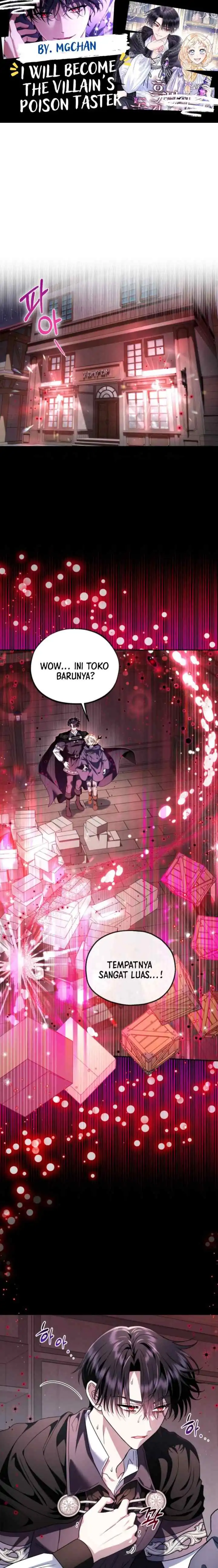 I Will Become the Villain’s Poison Taster Chapter 10 - Page 1