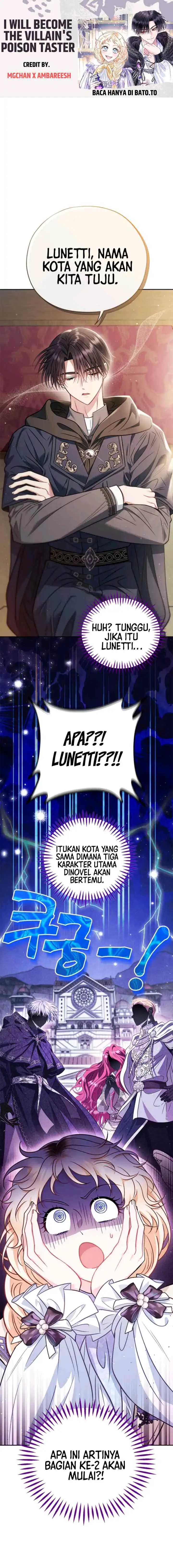 I Will Become the Villain’s Poison Taster Chapter 40 - Page 1