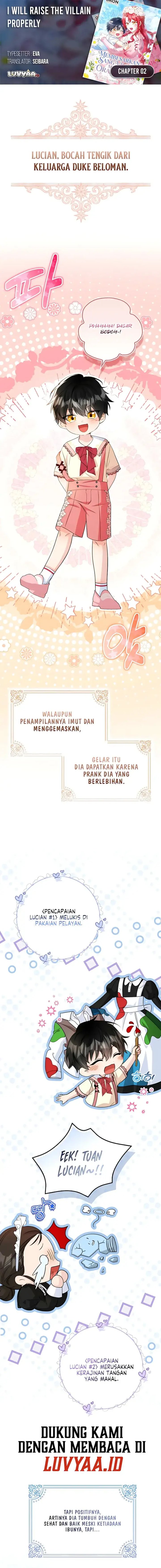 Baca I Will Raise the Villain Properly - Chapter 2 halaman 1