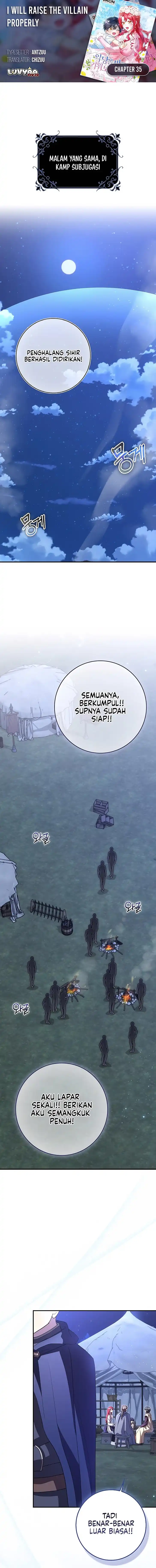 Baca I Will Raise the Villain Properly - Chapter 35 halaman 1