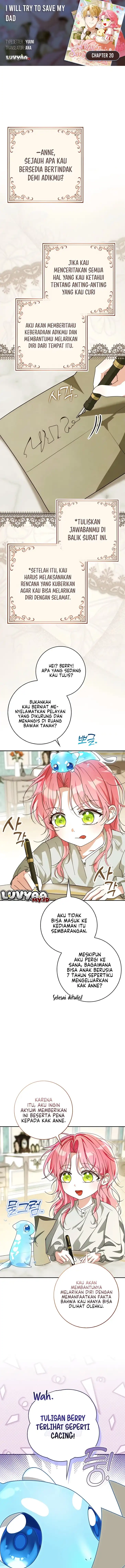 Baca I Will Try to Save My Dad - Chapter 20 halaman 1
