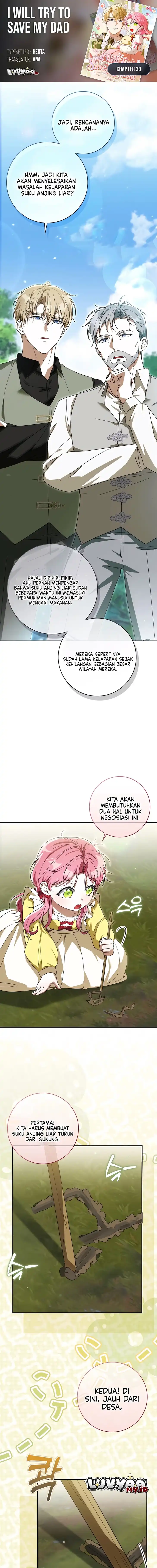 I Will Try to Save My Dad Chapter 33 - Page 1