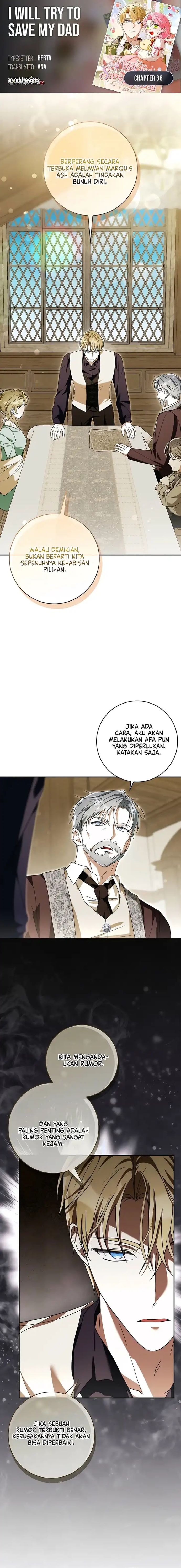 I Will Try to Save My Dad Chapter 36 - Page 1