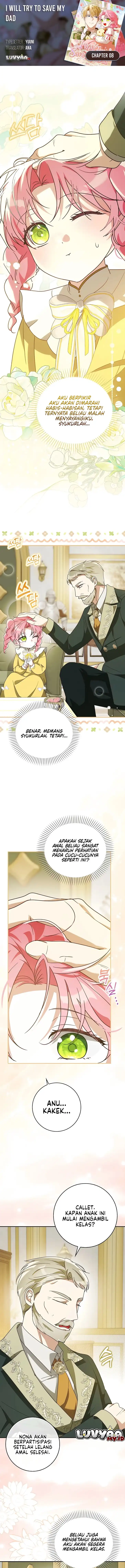 Baca I Will Try to Save My Dad - Chapter 8 halaman 1