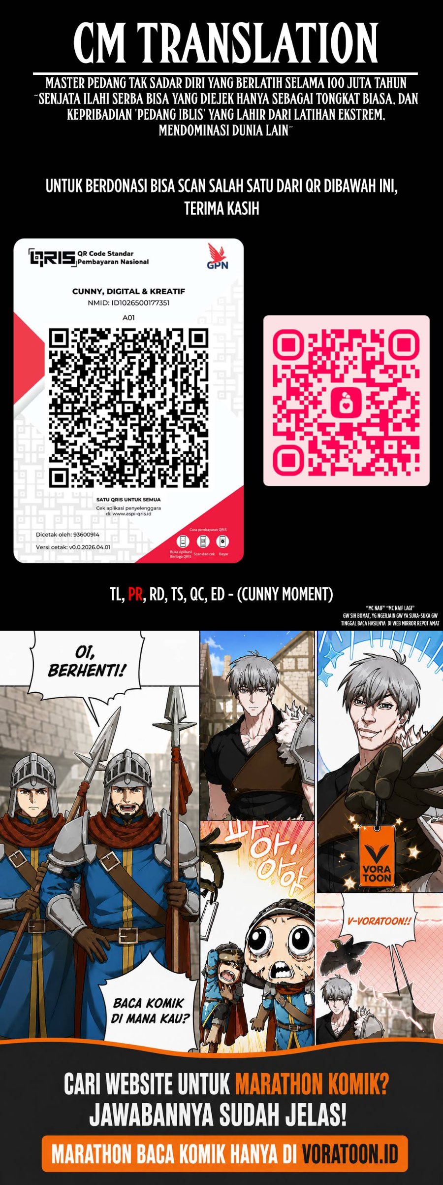 Baca Ichiokunen Shugyou no Mujikaku Kensei Chapter 9 Bahasa Indonesia page 38