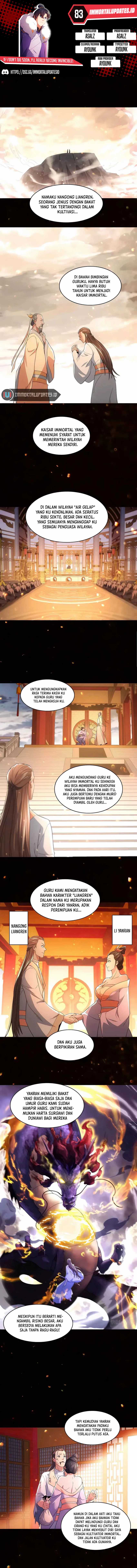 Baca If I Don't Die, I'll Be Invincible - Chapter 83 halaman 1