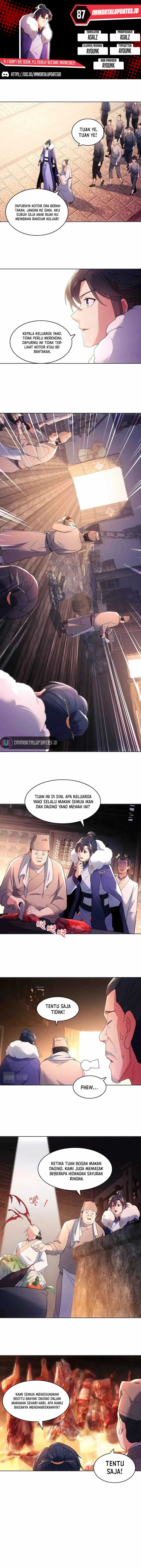 Baca If I Don't Die, I'll Be Invincible - Chapter 87 halaman 1